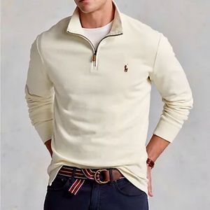 RALPH LAUREN POLO ESTATE-RB QUARTER-ZIP PULLOVER 3XLT